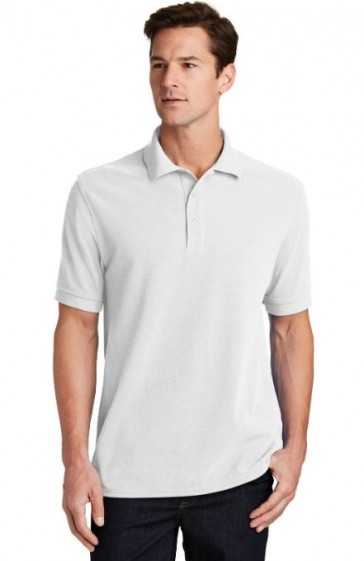 Port & Company Ring Spun Pique Polo