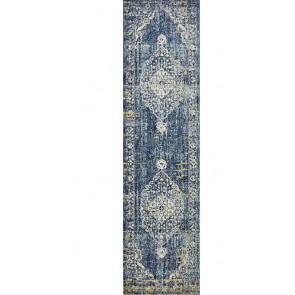 Museum 869 Navy Runner by Rug Culture