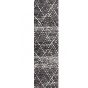 Oasis 452 Charcoal Runner by Rug Culture