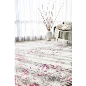 Metro 602 Pink by Rug Culture