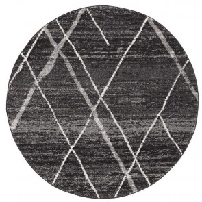 Oasis 452 Charcoal Round by Rug Culture