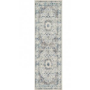 Evoke 251 White Runner by Rug Culture 