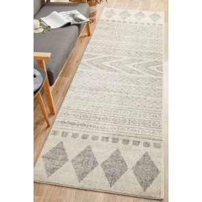 Mirage 359 Grey Runner By Rug Culture