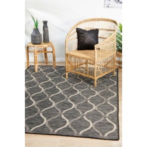 Terrace 5501 Black by Rug Culture