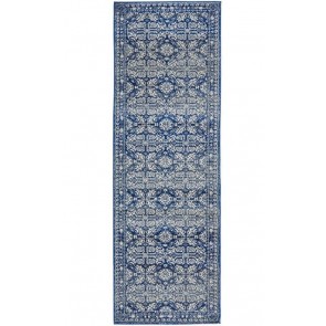 Mirage 358 Navy Runner By Rug Culture