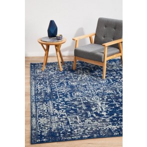 Evoke 253 Navy by Rug Culture 