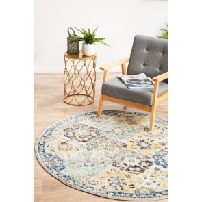 Evoke 266 Multi Round by Rug Culture 