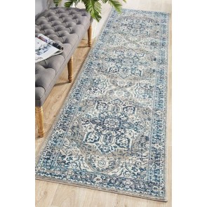 Babylon 207 Blue Runner by Rug Culture