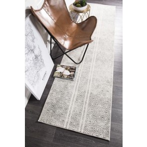 Oasis 450 Grey Runner by Rug Culture