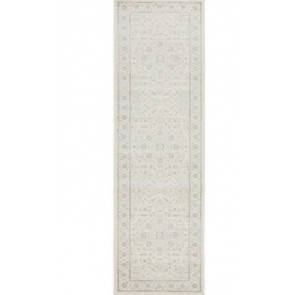 Evoke 261 White Runner by Rug Culture 