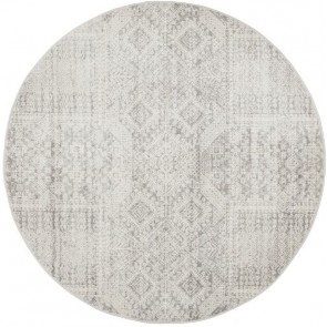 Mirage 351 Silver Round By Rug Culture