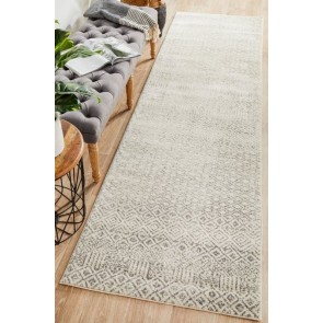 Evoke 265 Grey Runner by Rug Culture 