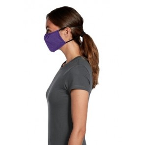 5 Pack Heather Purple Reusable V.I.T Shaped Face Mask by Chef Works