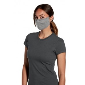 5 Pack Light Heather Grey Reusable V.I.T Shaped Face Mask by Chef Works