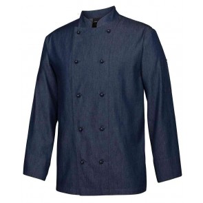 Denim Chef Coat Long Sleeve by Global Chef