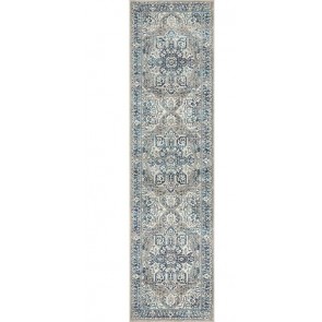 Babylon 207 Blue Runner by Rug Culture