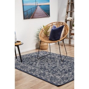 Seaside 5555 Navy by Rug Culture