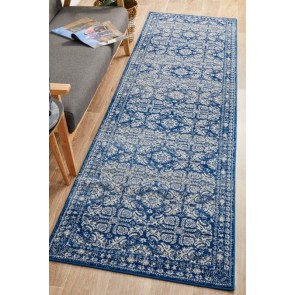 Mirage 358 Navy Runner By Rug Culture