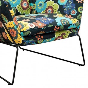 6ixty Floral Cube Chair