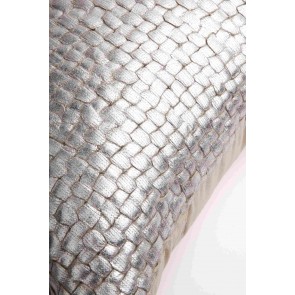 Silver Plaited Kav Cushion by Alexander Santorini