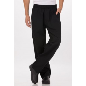 Black Better Built Baggy Chef Pants by Chef Works