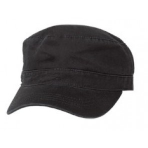 Black Military Cap 