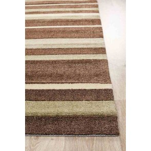 City 554 Brown by Rug Culture