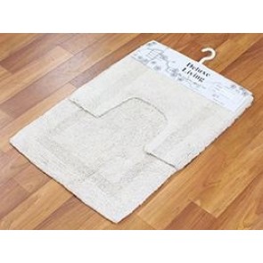 Delux Living Mat Bone by Rug Culture