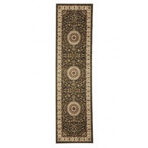 Sydney 9 Green Ivory Runner By Rug Culture