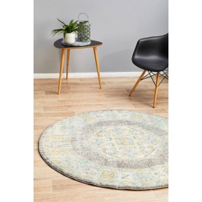 Century 944 Grey Round by Rug Culture