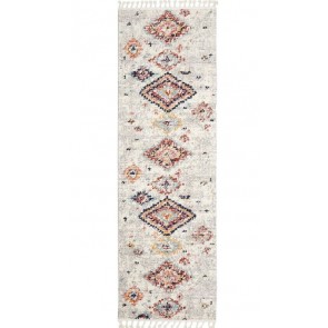 Marrakesh 222 Silver Runner By Rug Culture