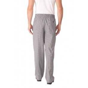 Small Check Baggy Pants w/ Zipper Fly by Chef Works