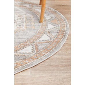 Mayfair Caitlen Grey Round by Rug Culture