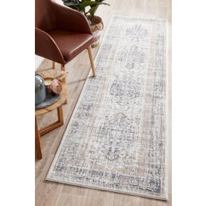 Mayfair Lorissa Blue Runner by Rug Culture