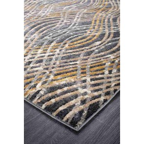 Dream Scape 852 Charcoal Runner By Rug Culture