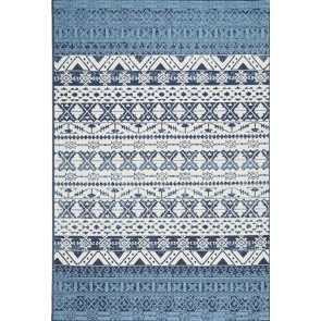 Seaside 3333 White Blue by Rug Culture