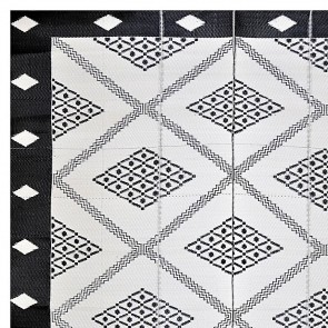 Troy Square Plastic Outdoor Rug by Fab Rugs