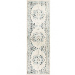 Century 922 White Runner by Rug Culture