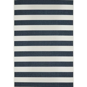 Seaside 4444 Navy White by Rug Culture