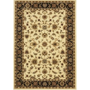 Sydney 1 Ivory Black Rug By Rug Culture