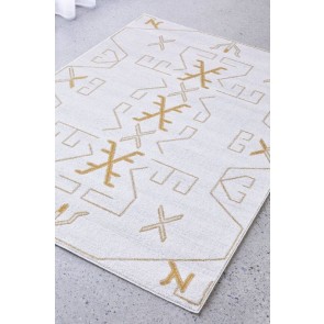 Paradise Cala Gold Rug by Rug Culture