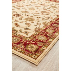 Sydney 1 Ivory Red Rug By Rug Culture