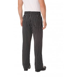 Chalkstripe Baggy Chef Pants by Chef Works