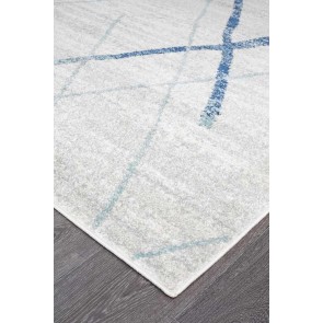Oasis 452 Blue Runner By Rug Culture