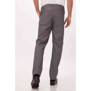 Professional Steel Blue Mens Lite' Chef Pants by Chef Works