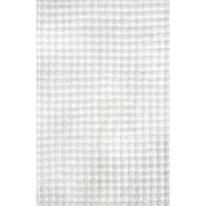 Bubble White Washable Rug by Rug Culture