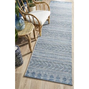 Terrace 5505 Blue Runner by Rug Culture