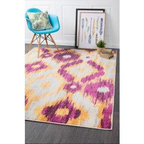 Dimensions 421 Aubergine by Rug Culture