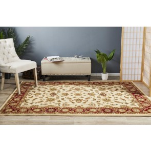 Sydney 1 Ivory Red Rug By Rug Culture