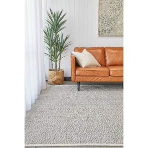 Boucle Grey by Rug Culture